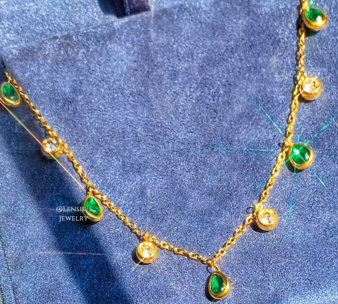 Fancy Stainless Steel Necklace – Handmade Jewelry