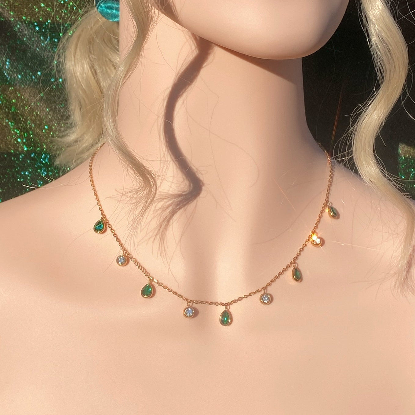 Fancy Stainless Steel Necklace – Handmade Jewelry