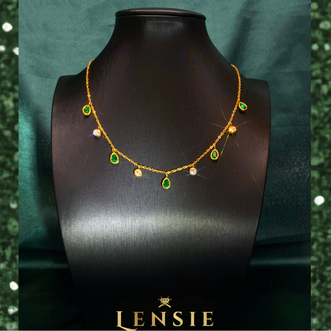 Fancy Stainless Steel Necklace – Handmade Jewelry