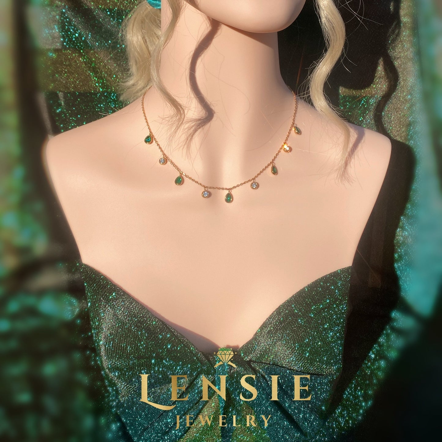 Fancy Stainless Steel Necklace – Handmade Jewelry