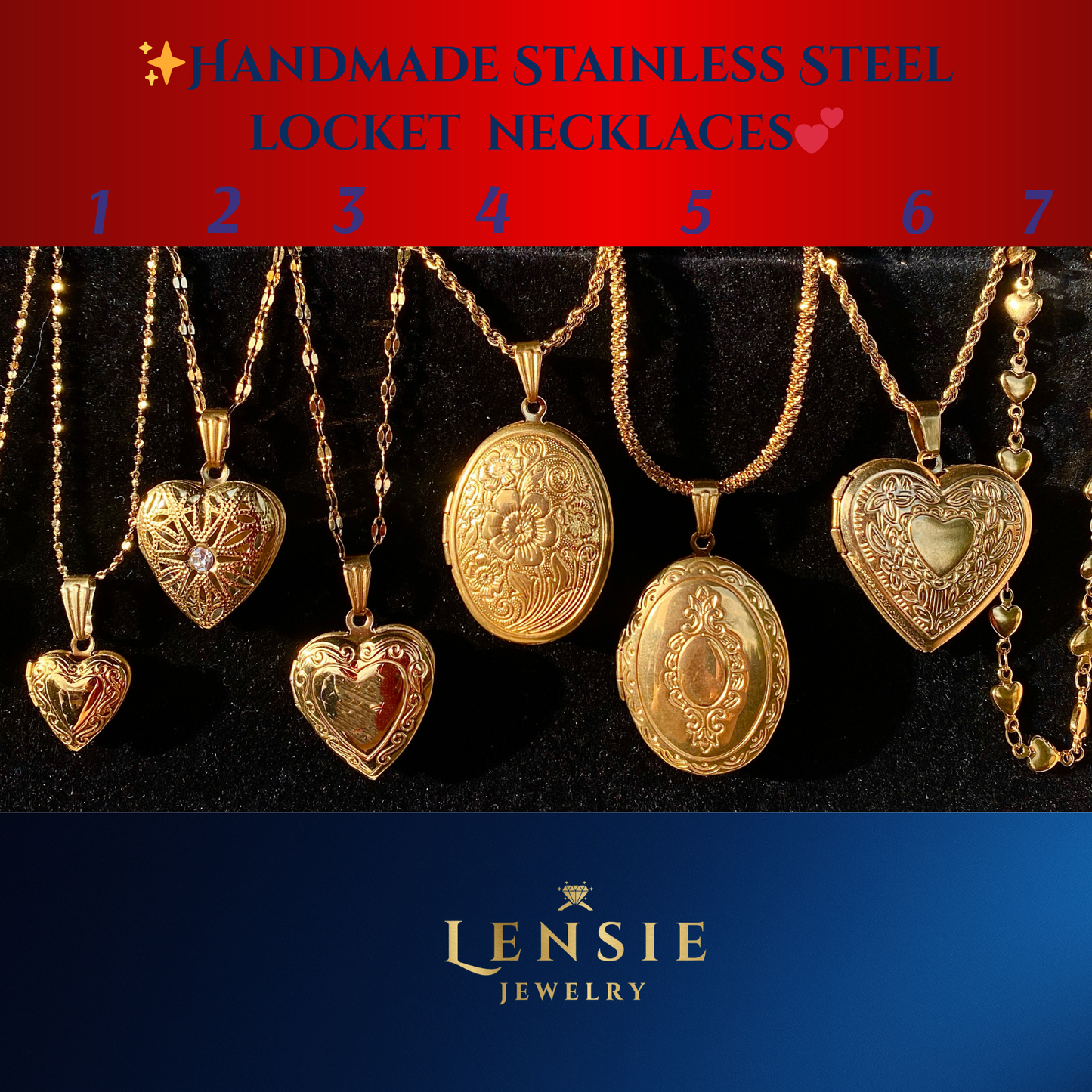 Meaningful Locket Stainless Steel Necklace – Handmade Jewelry