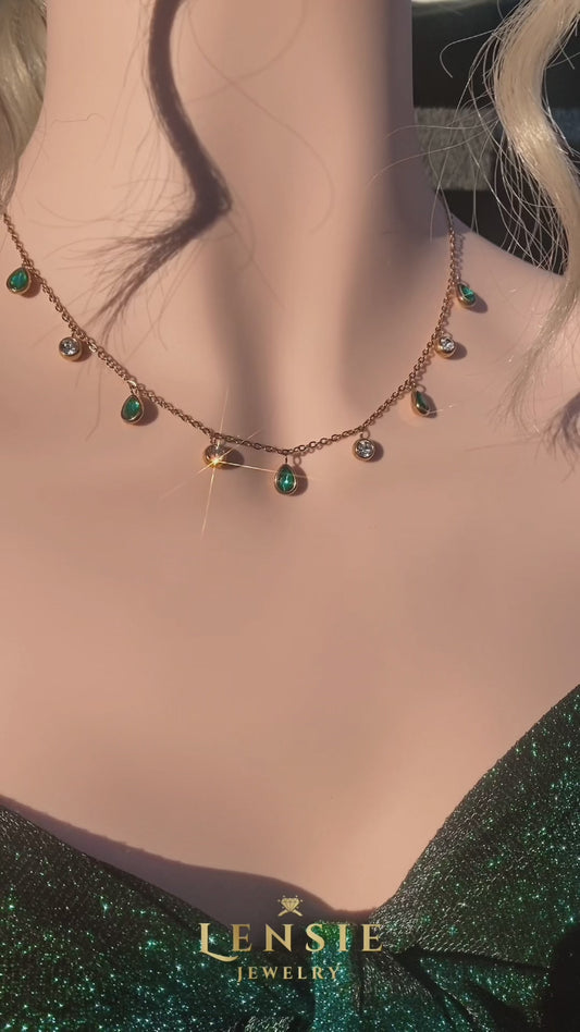 Fancy Stainless Steel Necklace – Handmade Jewelry